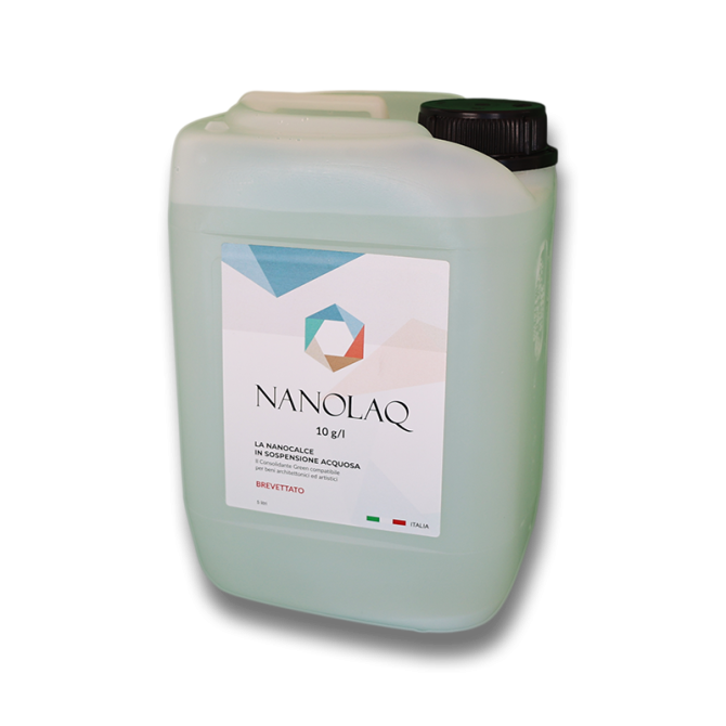 Nanolaq - 10 - The Nanolime in Water Suspension